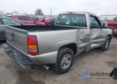 2001 Chevrolet Silverado 1500 from USA, damaged, VIN 1GCEC14W21Z184145